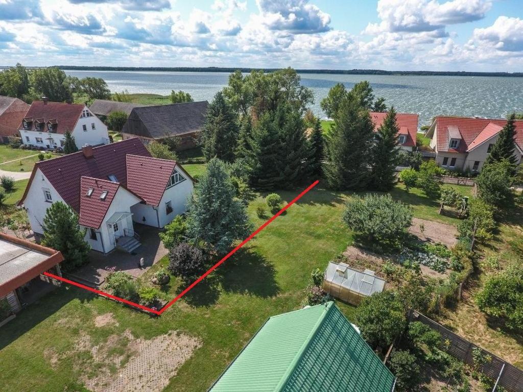 Ferienhaus "Seeadler" In Rankwitz Am Peenestrom Esterno foto