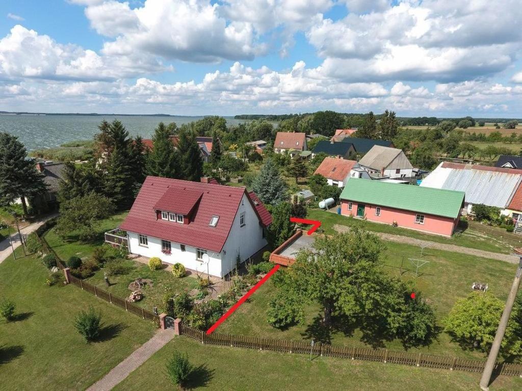 Ferienhaus "Seeadler" In Rankwitz Am Peenestrom Esterno foto